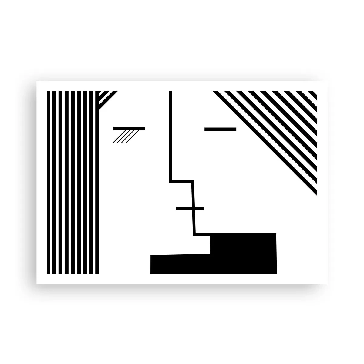 Poster - Alleen maar een kus - 100x70 cm