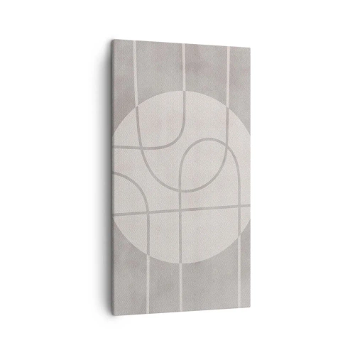 Schilderen op canvas - Rond en rechtdoor - 45x80 cm