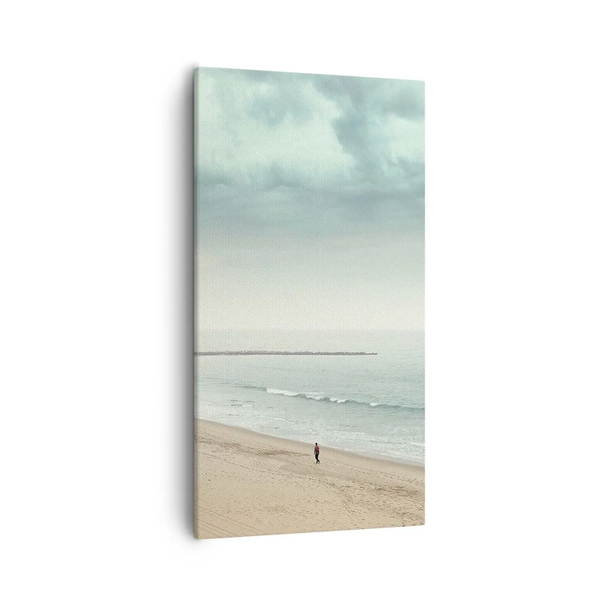 Schilderen op canvas - op zoek naar vrede - 55x100 cm