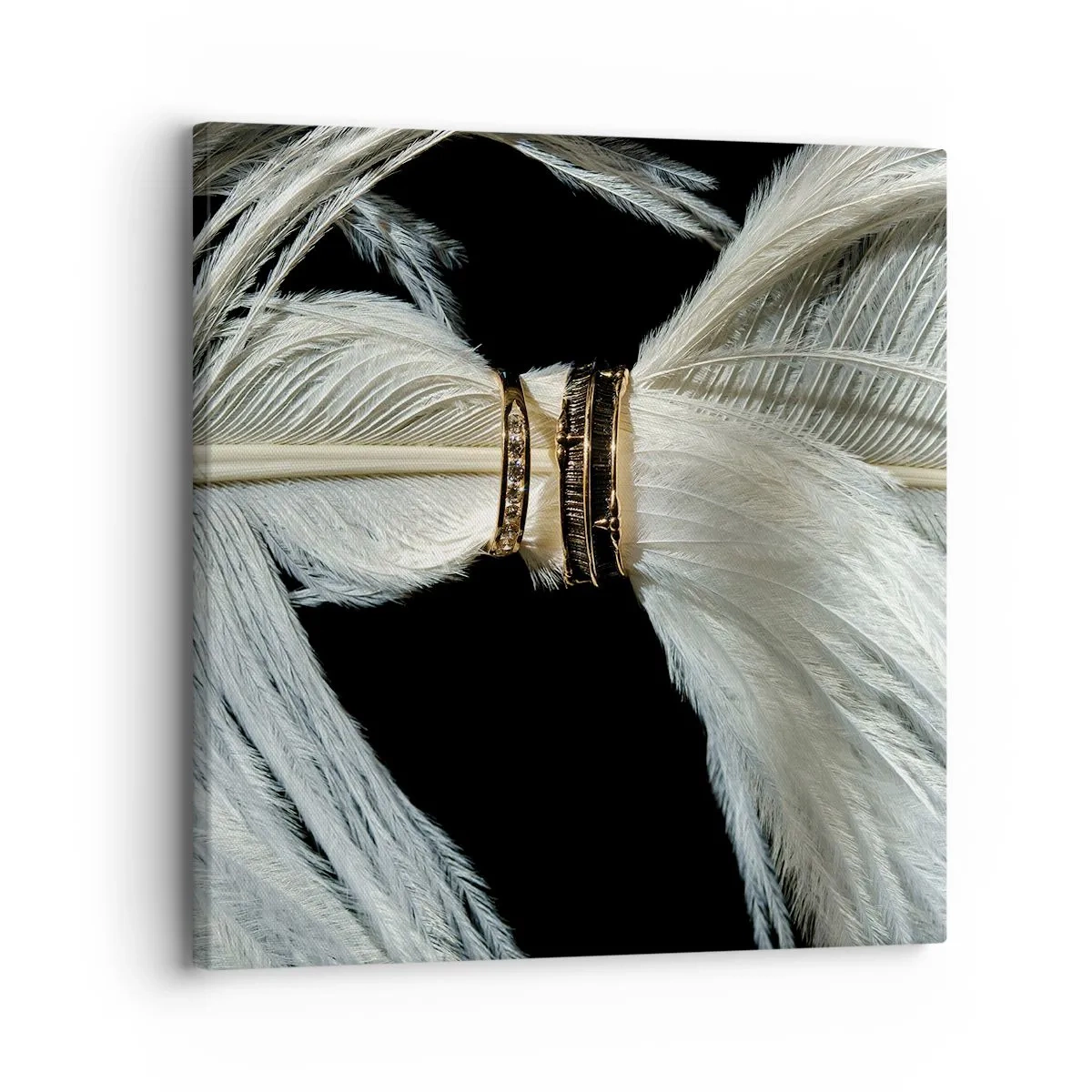 Schilderen op canvas - ... en ik zal je niet verlaten ... - 30x30 cm