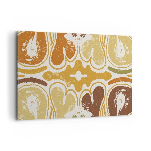 Schilderen op canvas - Sentimentele abstractie - 100x70 cm