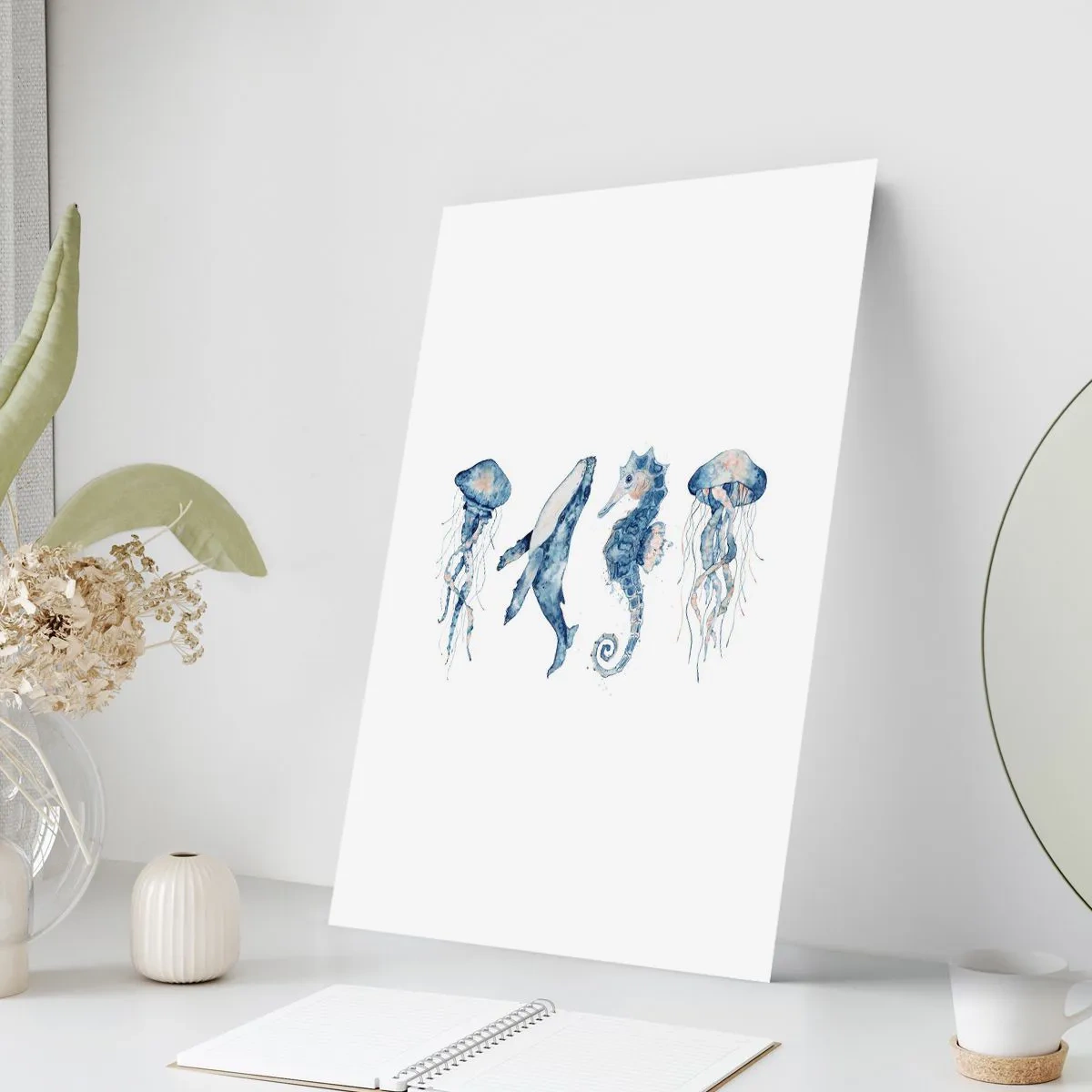 Poster - Zee wonderen - 40x50 cm