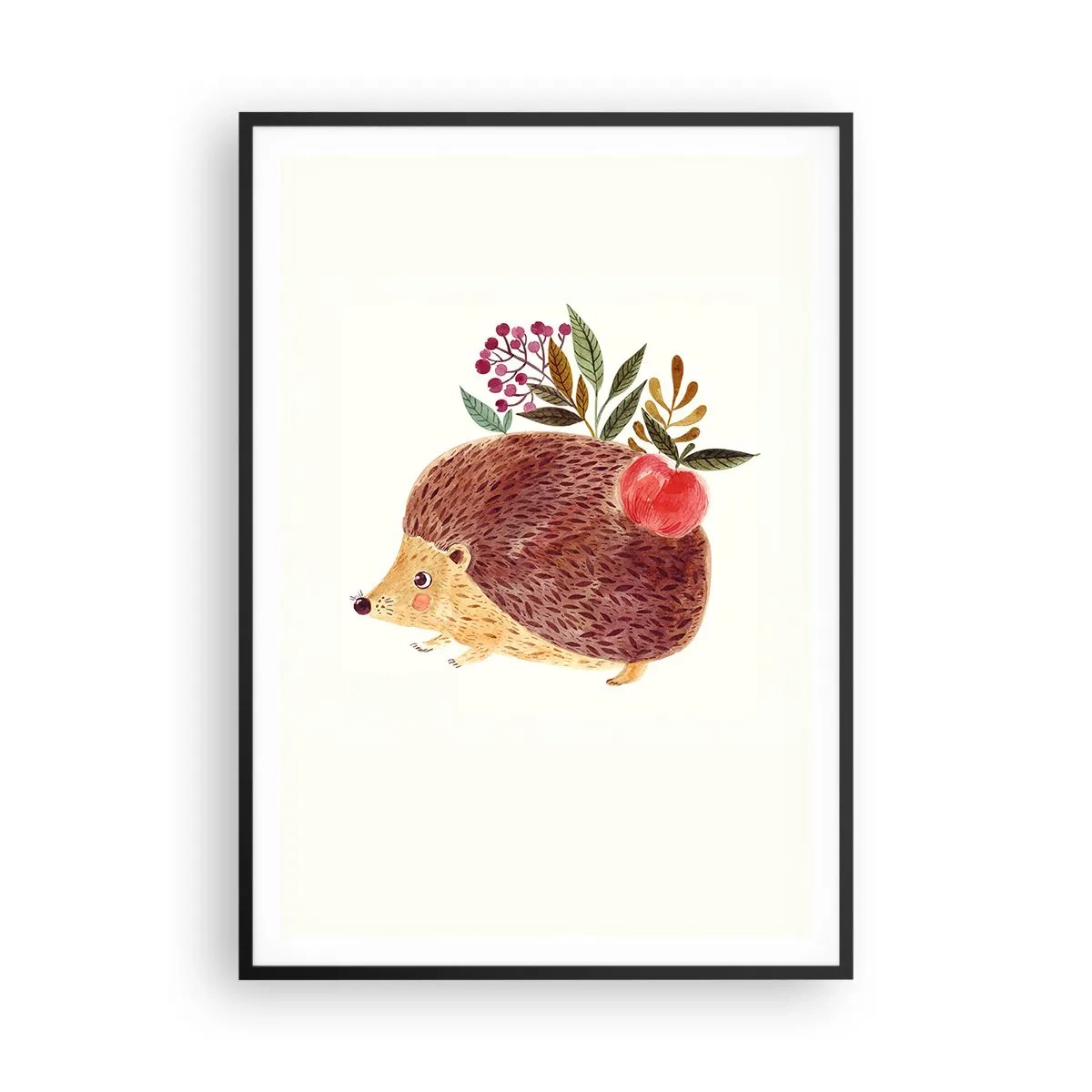 Poster in een zwarte lijst - En je vindt mij al leuk - 70x100 cm