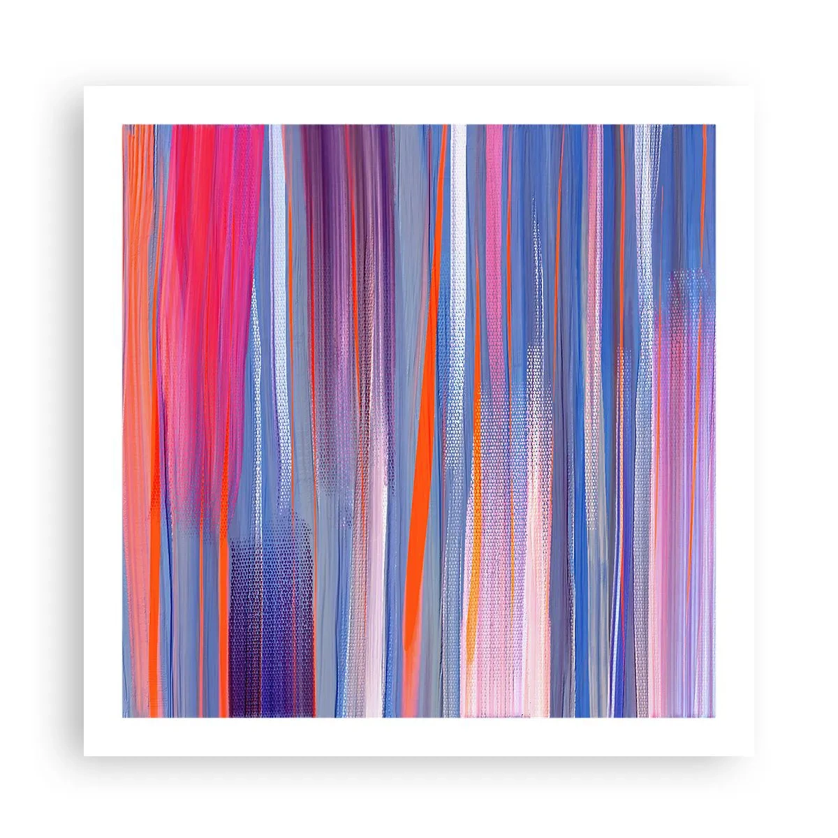 Poster - Opgang naar de regenboog - 60x60 cm