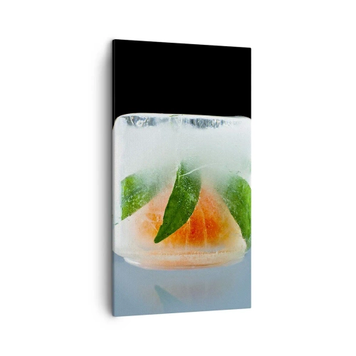 Schilderen op canvas - Fris en koel - 45x80 cm