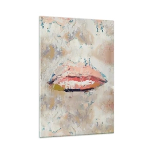 Schilderen op glas - Het wekt de zintuigen - 80x120 cm