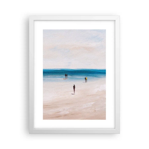 Poster in een witte lijst - Een natuurlijke behoefte - 30x40 cm
