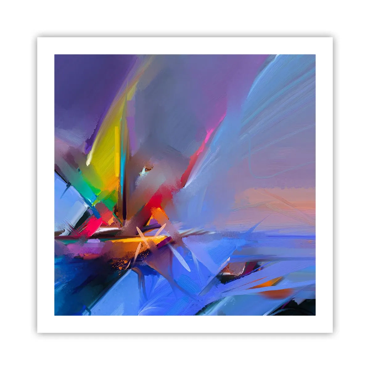 Poster - Propellers als een vogel - 60x60 cm