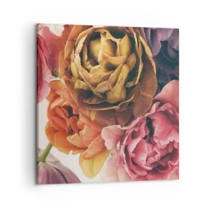 Schilderen op canvas - Een viering van het leven - 50x50 cm