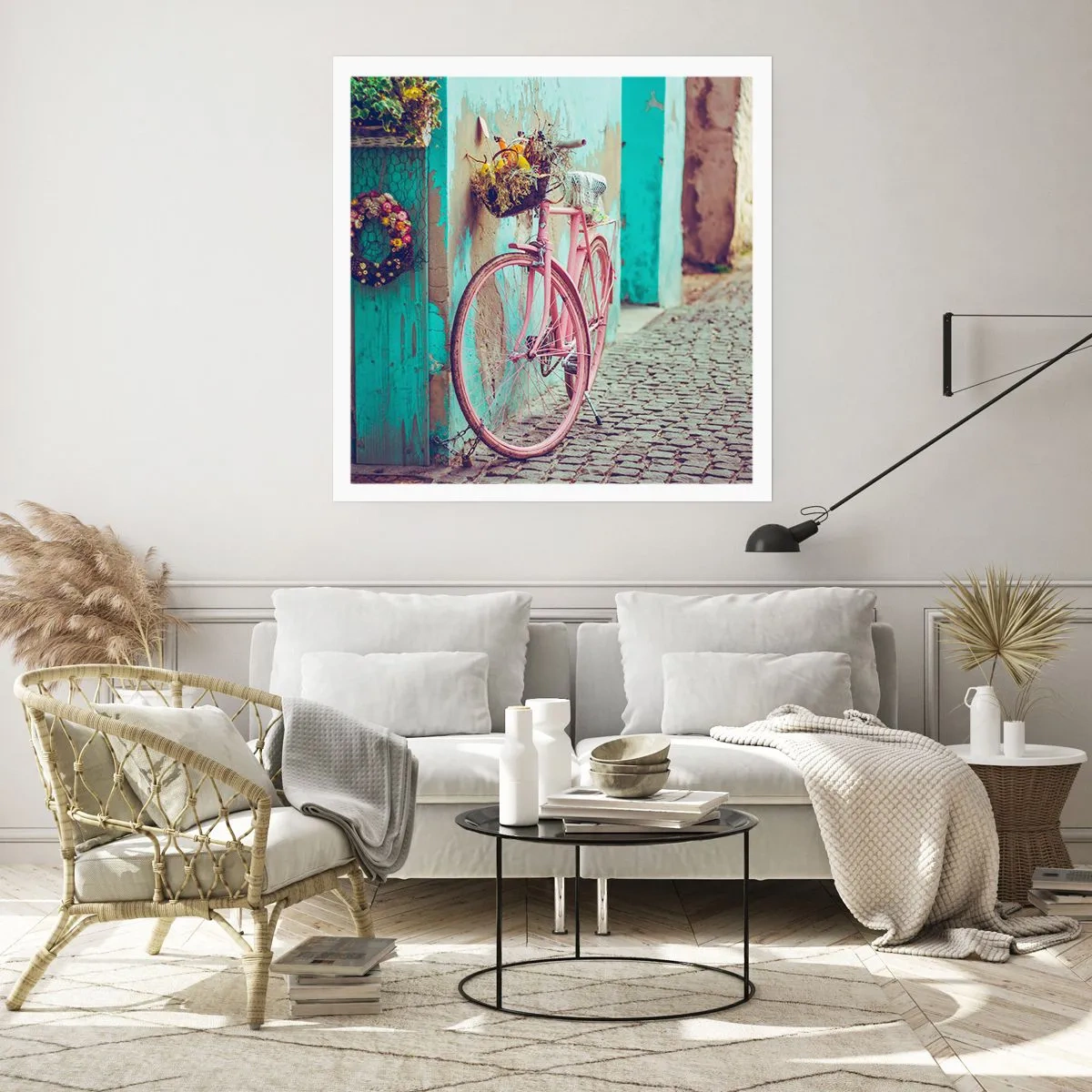 Poster - Ben zo terug - 50x50 cm