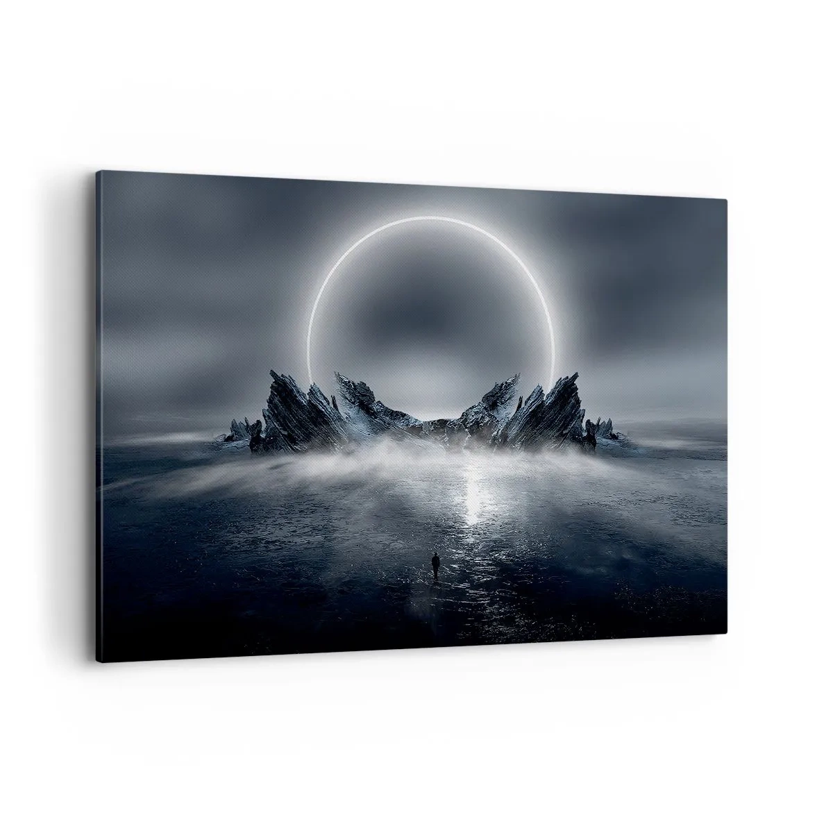 Schilderen op canvas - Einde van het verhaal - 120x80 cm