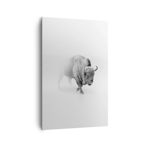 Schilderen op canvas - Koning van de prairie - 80x120 cm