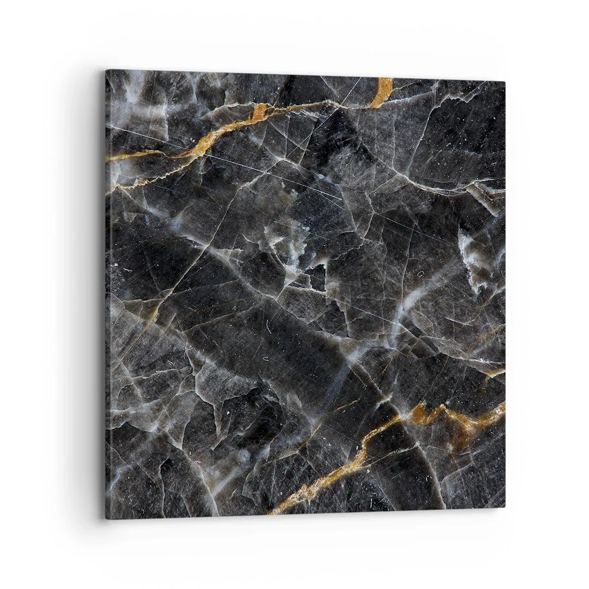 Schilderen op canvas - Het innerlijke leven van de steen - 70x70 cm