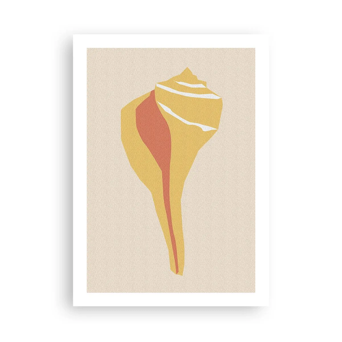 Poster - Organische abstractie – groei - 50x70 cm