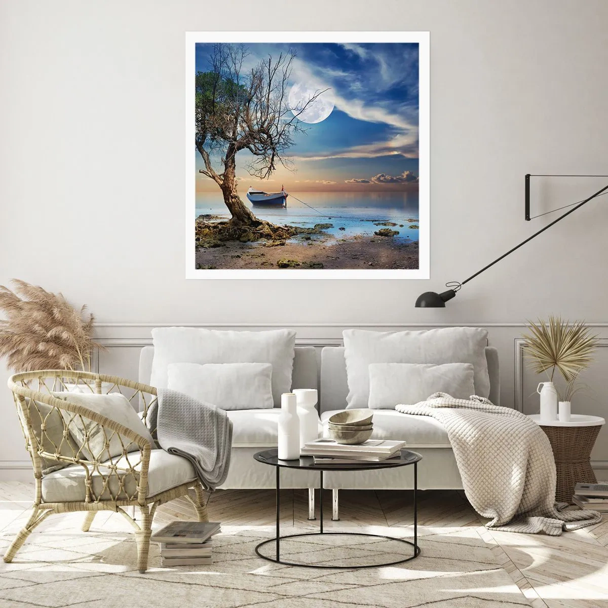 Poster - Is dit het einde of het begin? - 40x40 cm