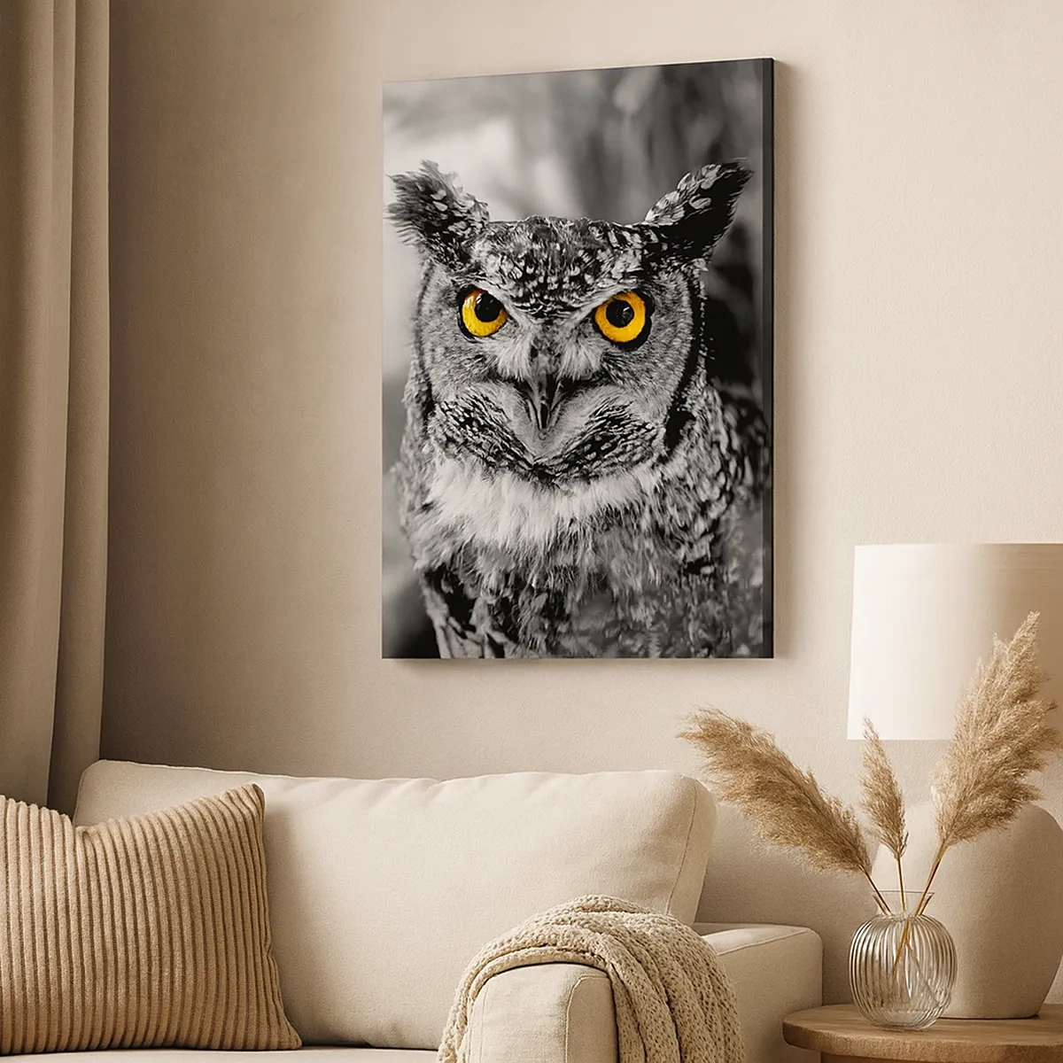 Schilderen op canvas - Niets zal zich verbergen - 50x70 cm