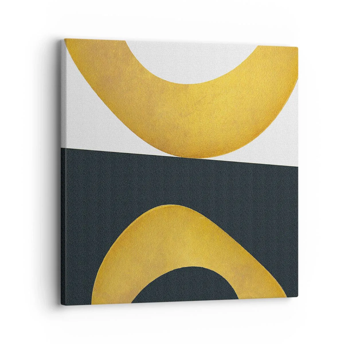 Schilderen op canvas - Ten eerste: goud - 30x30 cm