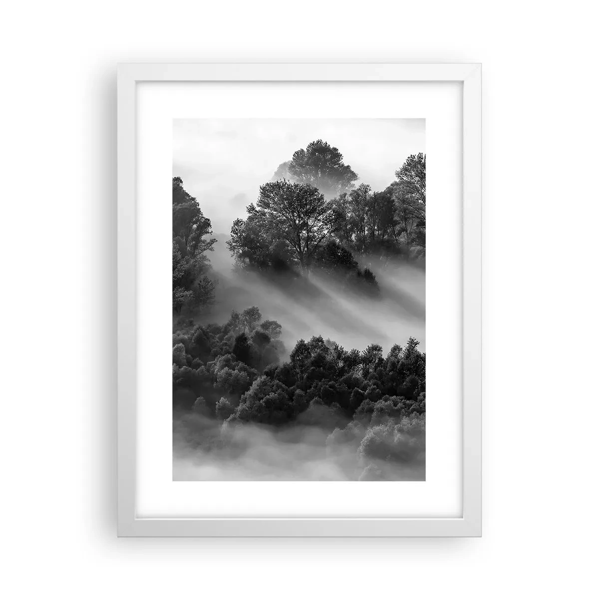 Poster in een witte lijst - Opstaand uit de slaap - 30x40 cm