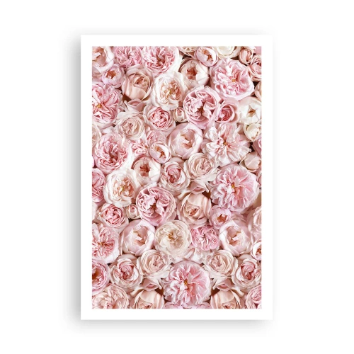 Poster - Een bed van rozen - 61x91 cm