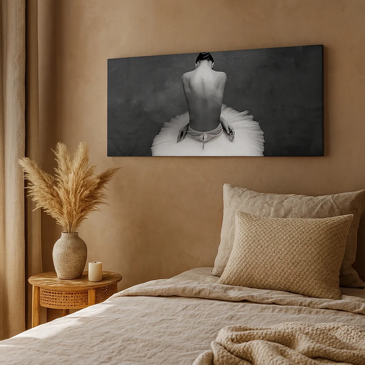 Schilderen op canvas - Het bloeit gewoon - 30x30 cm