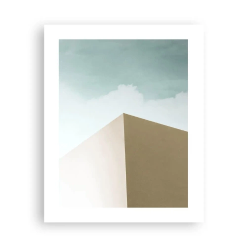 Poster - De geometrie van een zonnige zomer - 40x50 cm