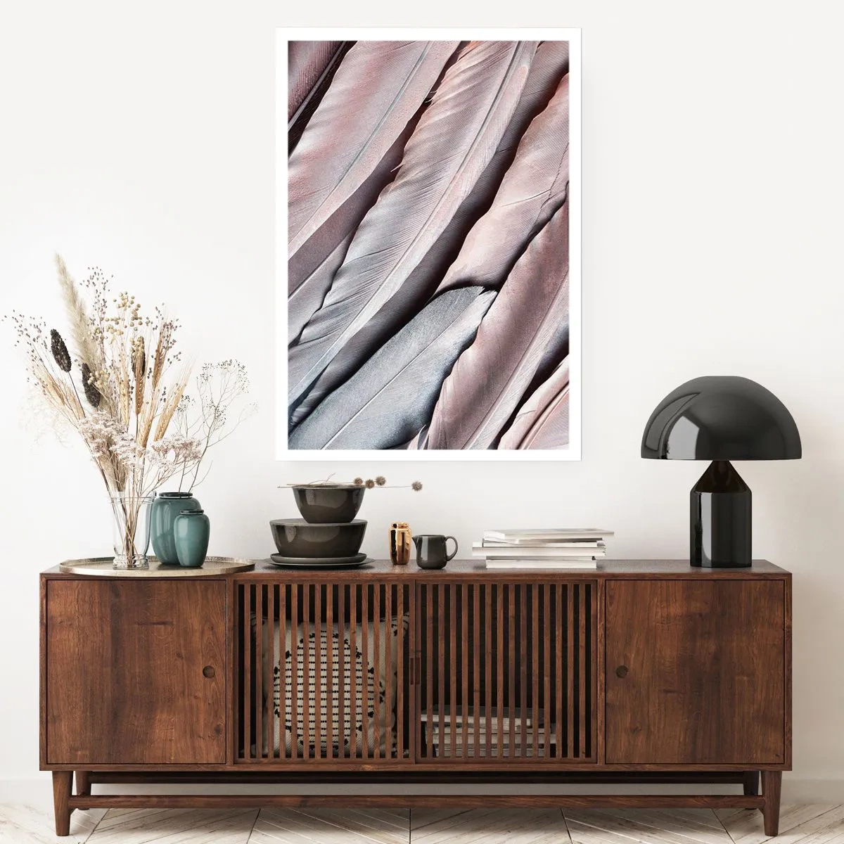 Poster - In roze zilver - 61x91 cm