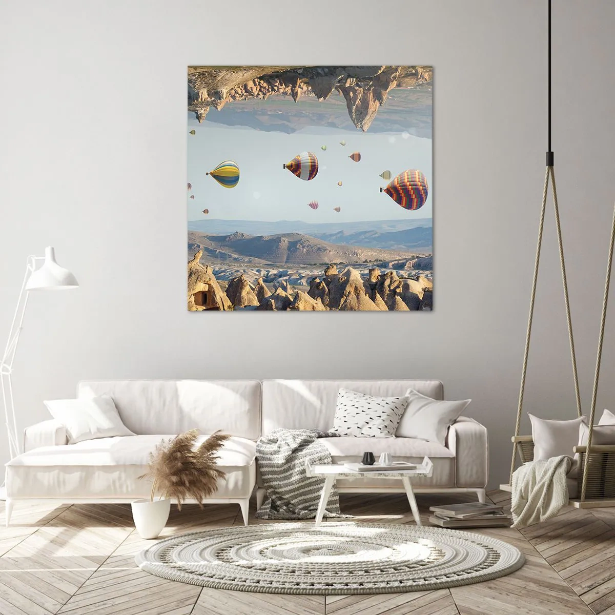 Schilderen op canvas - Alles is hier mogelijk - 40x40 cm