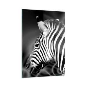 Schilderen op glas - Wit is wit en zwart is zwart - 50x70 cm