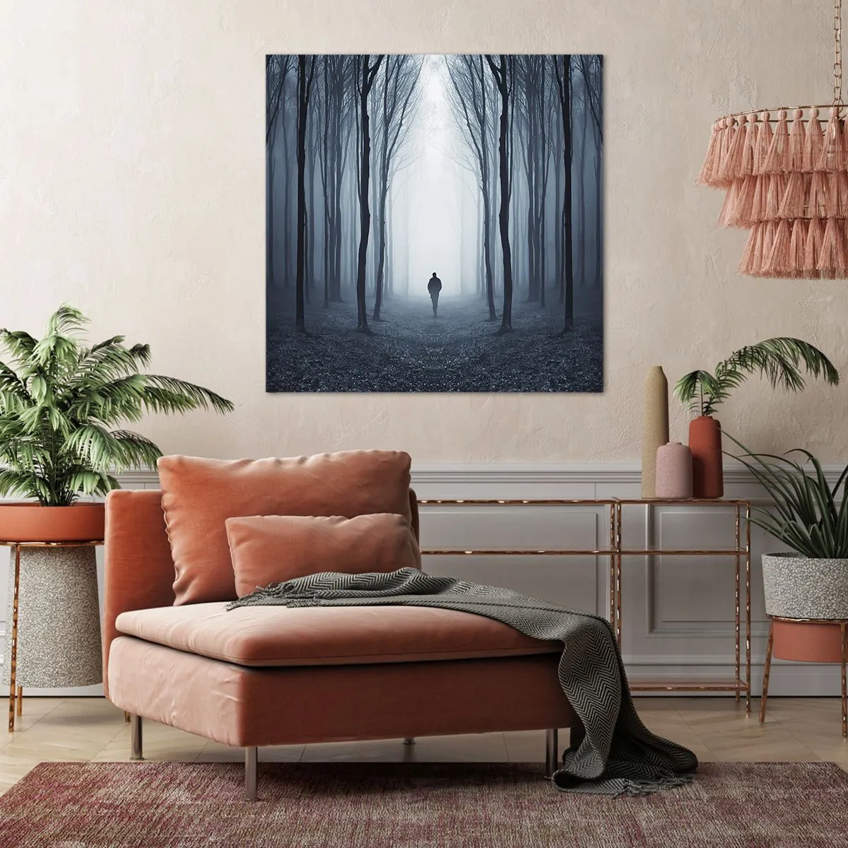 Schilderen op canvas - En alles is eenvoudig en duidelijk - 60x60 cm