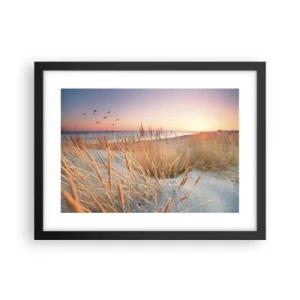 Poster in een zwarte lijst - Het Baltische slaapliedje - 40x30 cm