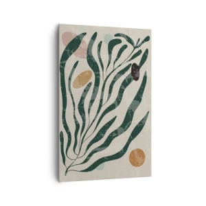 Schilderen op canvas - Tussen het groen - 80x120 cm