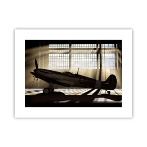 Poster - De rust van een krijger - 40x30 cm