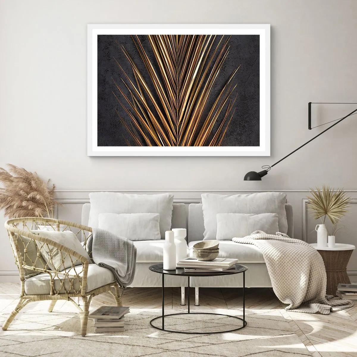 Poster in een witte lijst - Het goud van de tropen - 40x30 cm