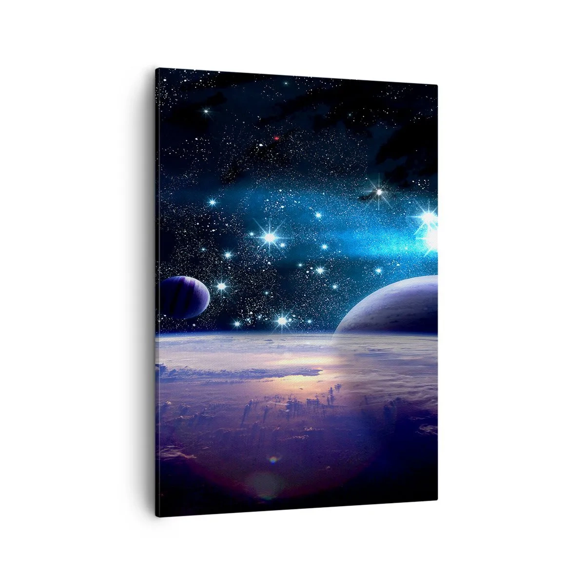 Schilderen op canvas - Nog steeds alleen? - 50x70 cm