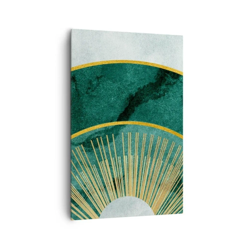 Schilderen op canvas - Een ander zonnestelsel - 80x120 cm