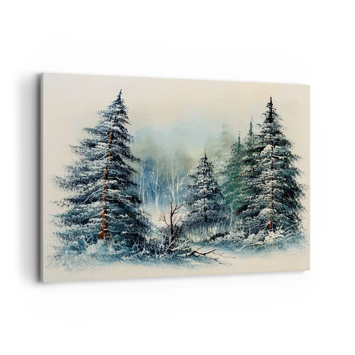Schilderen op canvas - Klaar voor kerst - 100x70 cm