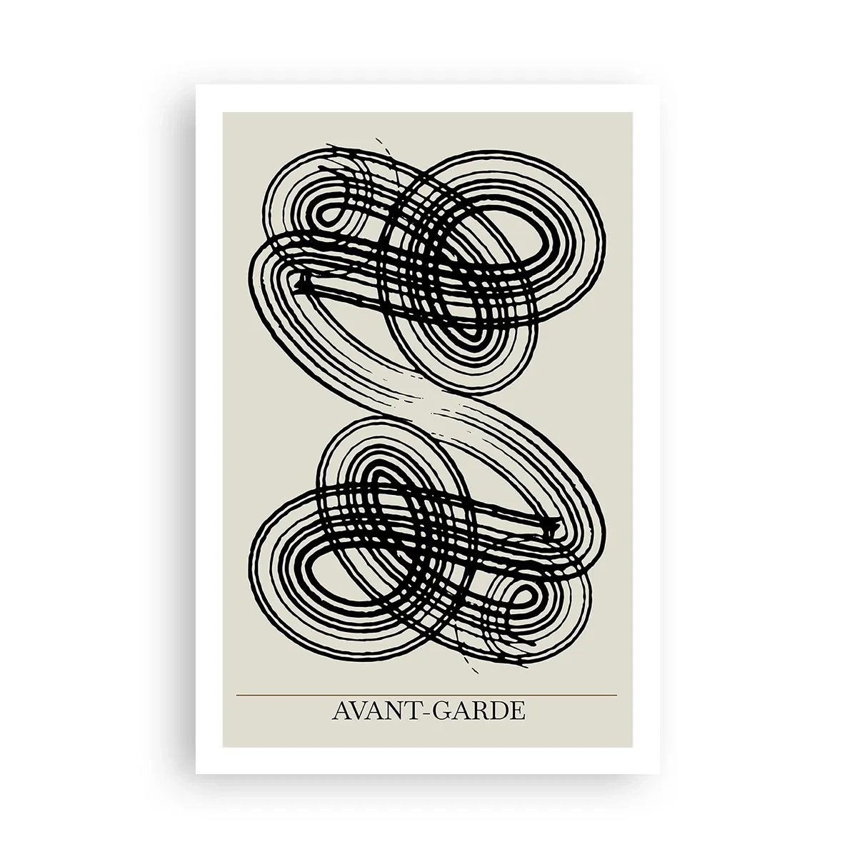 Poster - Het kwam er spontaan uit - 61x91 cm