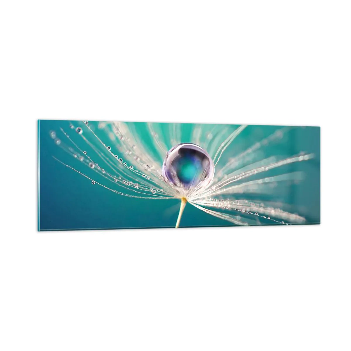Schilderen op glas - Mystiek moment - 90x30 cm