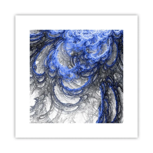 Poster - De geboorte van een golf - 30x30 cm