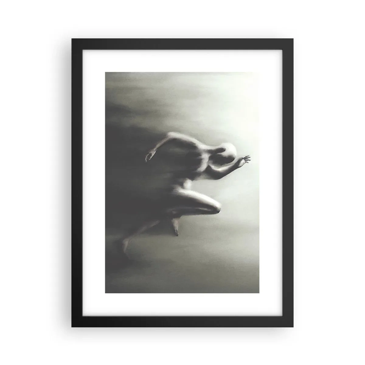 Poster in een zwarte lijst - Niet te stopen - 30x40 cm