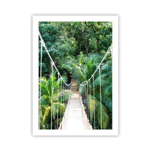 Poster - Welkom in de jungle! - 50x70 cm