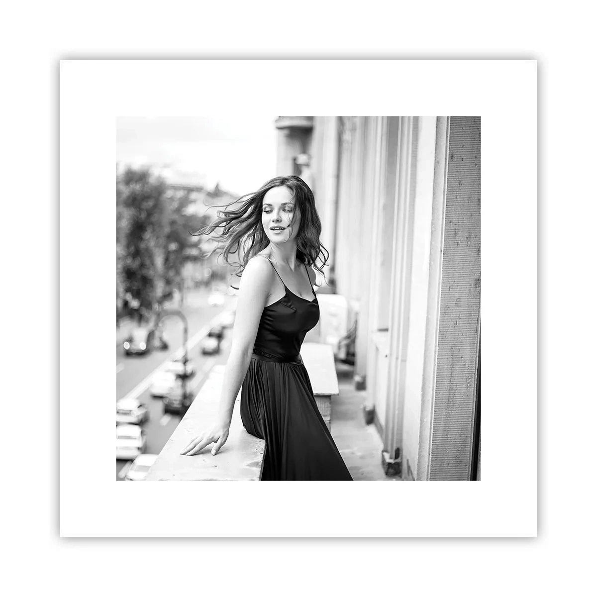 Poster - Zeker een Parijzenaar - 30x30 cm