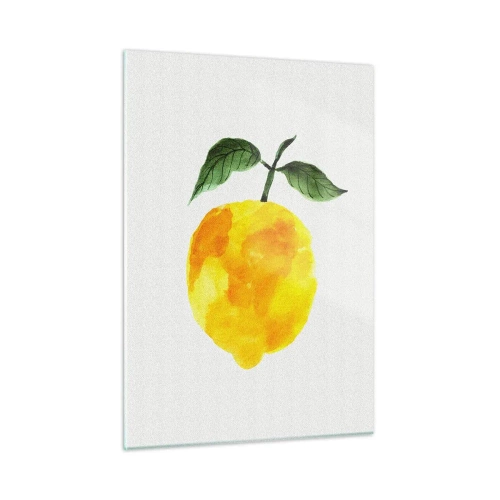 Schilderen op glas - Hoe proef je de zon? - 50x70 cm
