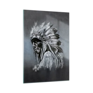 Schilderen op glas - Keer terug naar de wortels - 50x70 cm