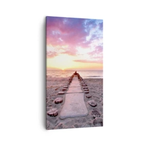 Schilderen op canvas - Een moment van diepe ervaring - 45x80 cm