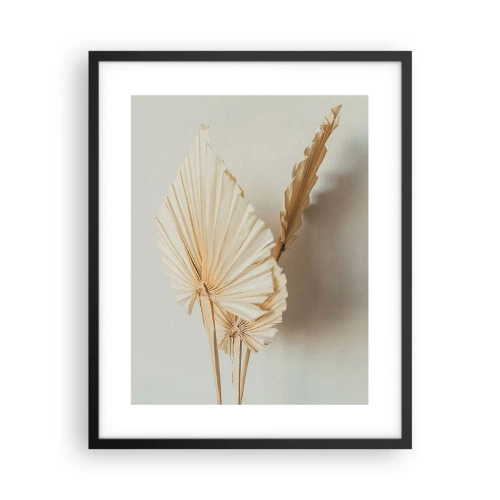 Poster in een zwarte lijst - Wanneer je verlichting nodig hebt - 40x50 cm