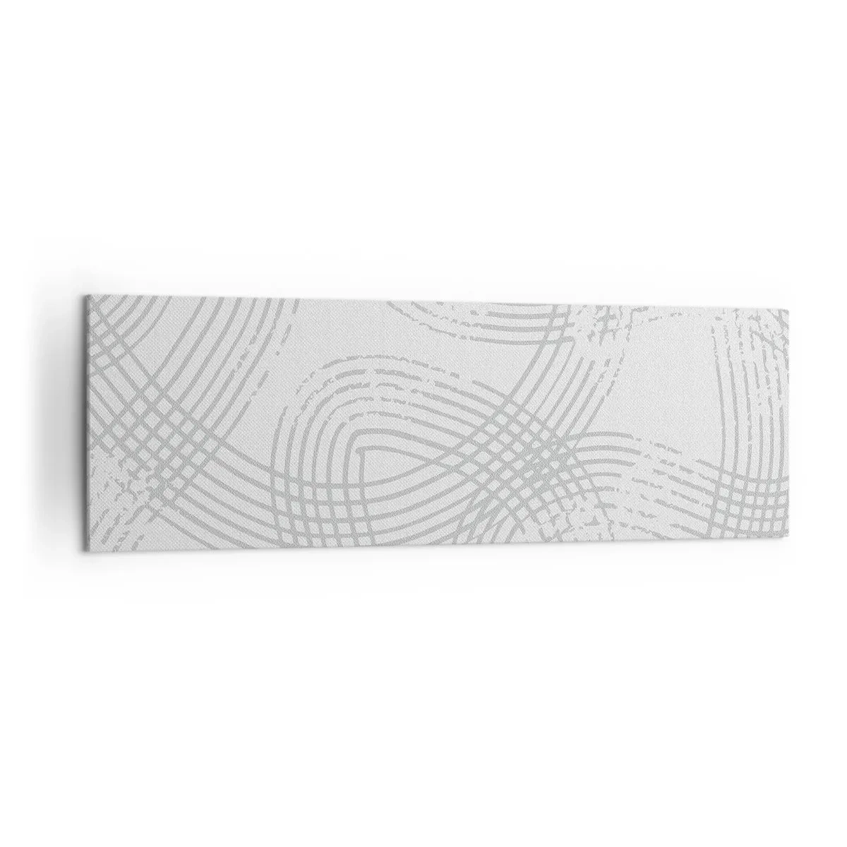 Schilderen op canvas - Er is geen rechte weg - 160x50 cm