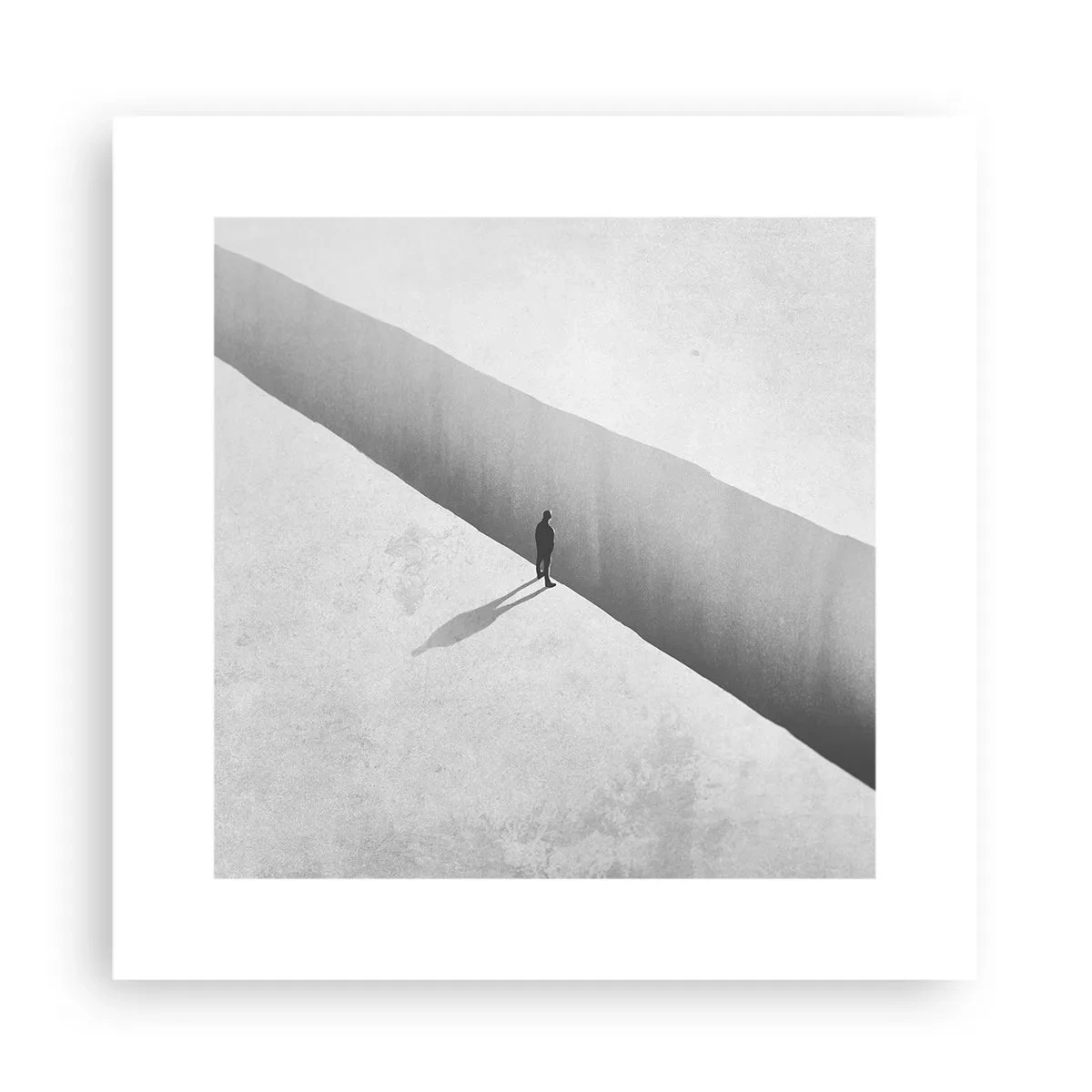 Poster - Een duidelijk doel - 30x30 cm