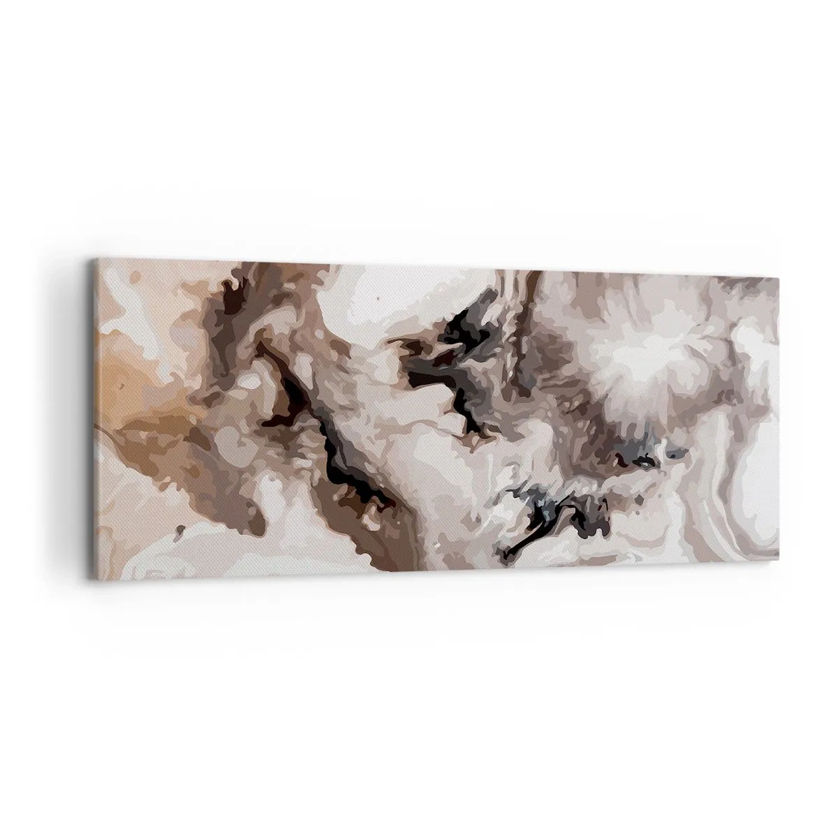 Schilderen op canvas - De geboorte van een sterrenstelsel - 120x50 cm