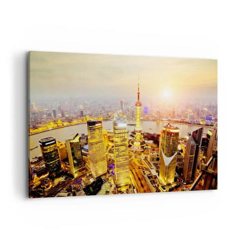 Schilderen op canvas - Aziatische droom - 100x70 cm